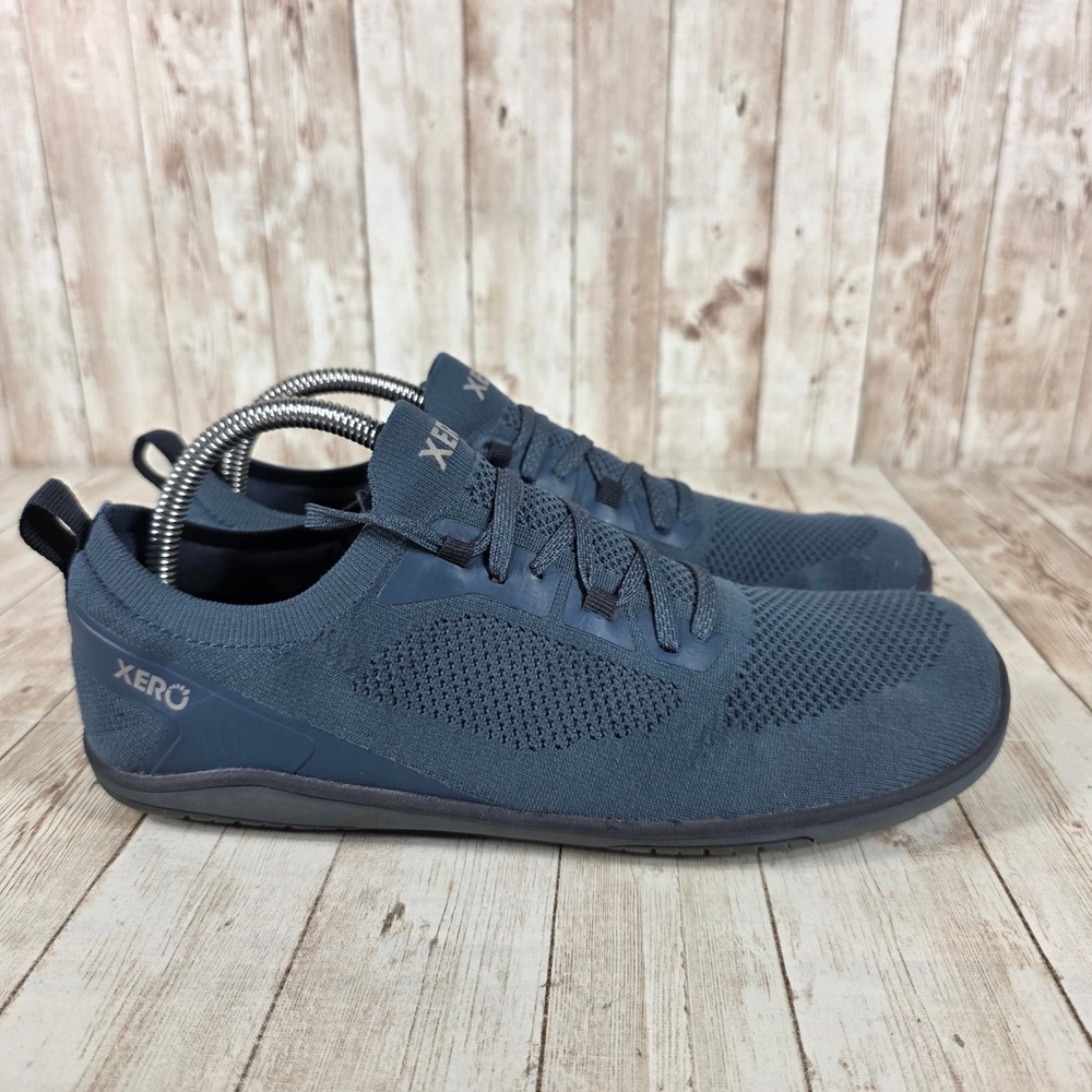 Xero Shoes Nexus Knit Minimalist Athletic Sneakers Lightweight Blue 9.5